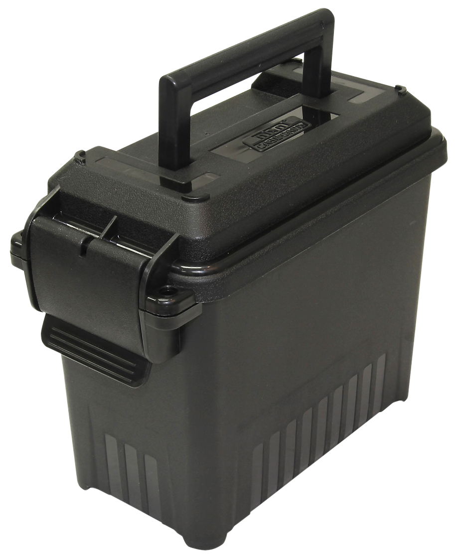 MTM Case-Gard AC1540 Ammo Can Mini Multi-Caliber Black Polypropylene - 12 lb Capacity