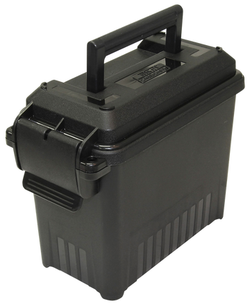 MTM Case-Gard AC1540 Ammo Can Mini Multi-Caliber Black Polypropylene - 12 lb Capacity