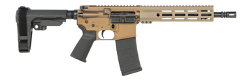 Shark Coast Tactical Scarbog 5.56 NATO 10.5" 30+1 Semi-Auto AR Pistol - SBA3 Brace