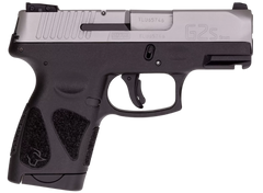 Taurus G2S 9mm Luger 3.26" 7+1 Semi-Auto Pistol - Black Polymer Frame / Stainless Slide
