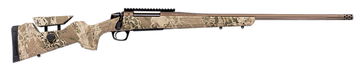 CVA Cascade Long Range Hunter 7mm Rem Mag 24" 3+1 Bolt Action Rifle - Smoked Bronze Cerakote / Realtree Hillside