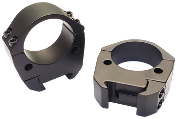Talley TMS35L Modern Sporting 35mm Low Picatinny Scope Rings 0 MOA Black Anodized