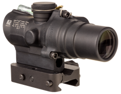 Trijicon 400329 ACOG TA44 1.5x16mm Dual Illuminated Green Circle w/Dot Reticle - Matte Black Anodized