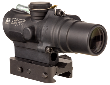 Trijicon 400329 ACOG TA44 1.5x16mm Dual Illuminated Green Circle w/Dot Reticle - Matte Black Anodized