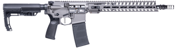 Patriot Ordnance Factory Minuteman 300 Blackout 13.75" 30+1 Semi-Auto Rifle - Tungsten Cerakote