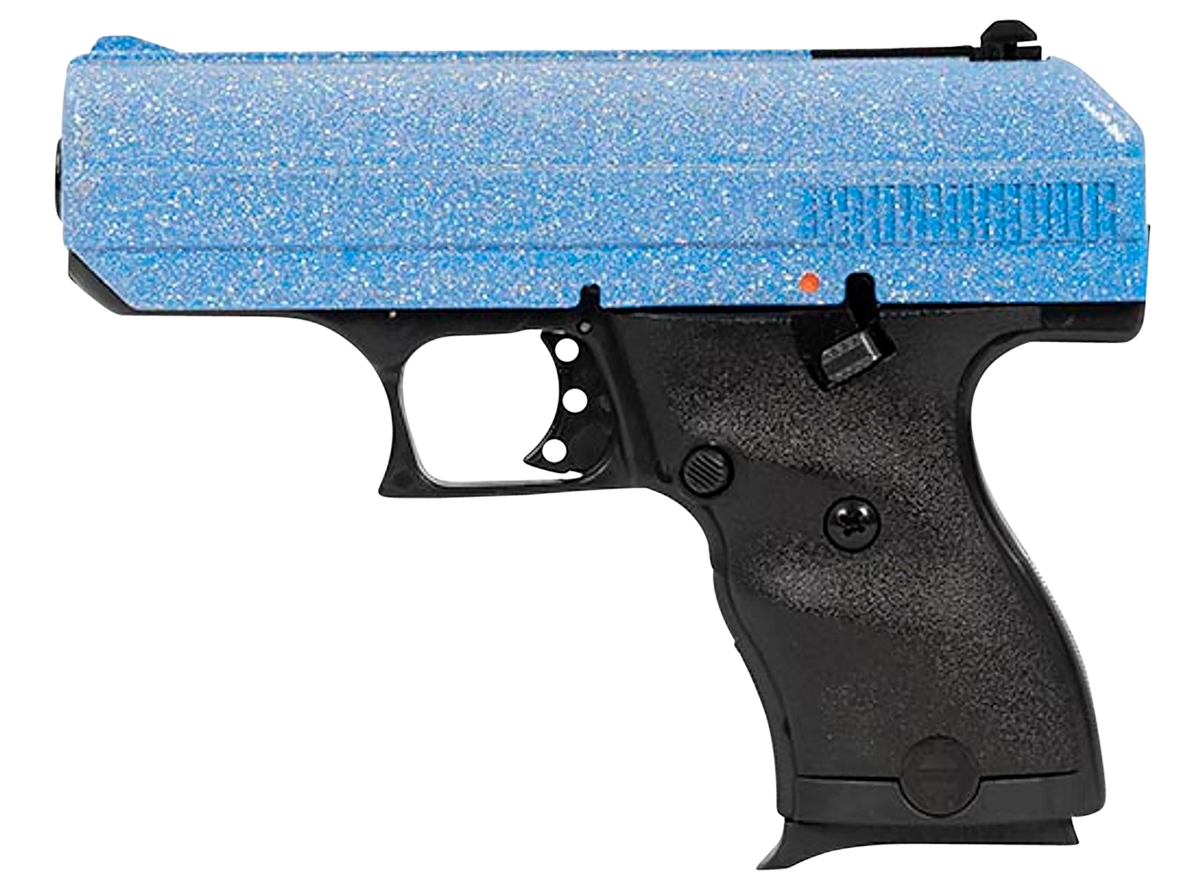 Hi-Point C9 9mm Luger 3.5" 8+1 Semi-Auto Pistol - Blue Sparkle Slide