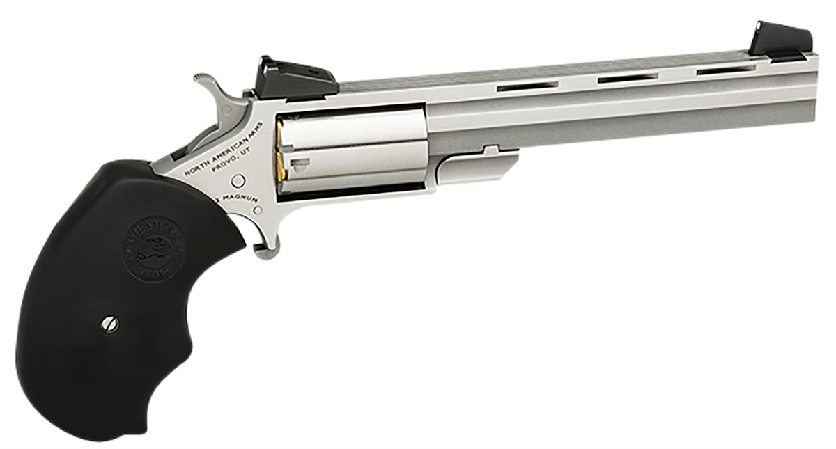 North American Arms Mini-Master 22 LR 4" 5rd SAO Revolver - *CA Compliant