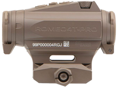Sig Sauer Electro-Optics Romeo4T Pro 1x20mm 2 MOA/65 MOA Quad Ballistic Red Dot - Flat Dark Earth