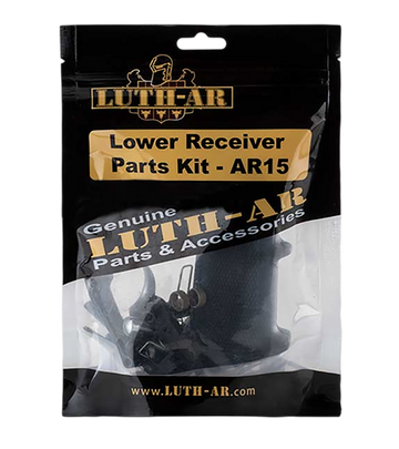Luth-AR LRPK-1 AR-15 Lower Parts Kit .223 Rem/5.56 NATO Black