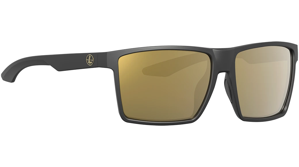 Leupold DeSoto Performance Eyewear Bronze Mirror Lens Matte Black Frame