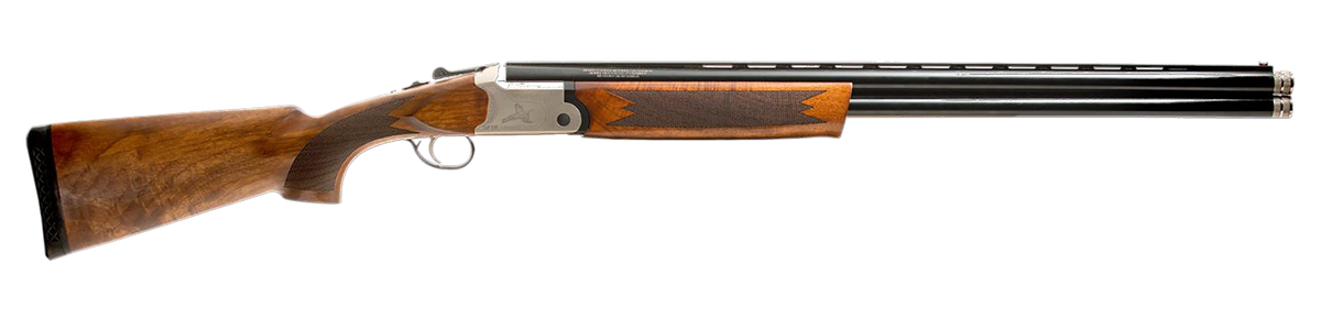 GForce Arms GF5 Filthy Pheasant 20 Gauge 3" 2-Rd 28" Break Open Shotgun - Nickel Plated Aluminum Receiver, Turkish Walnut Stock