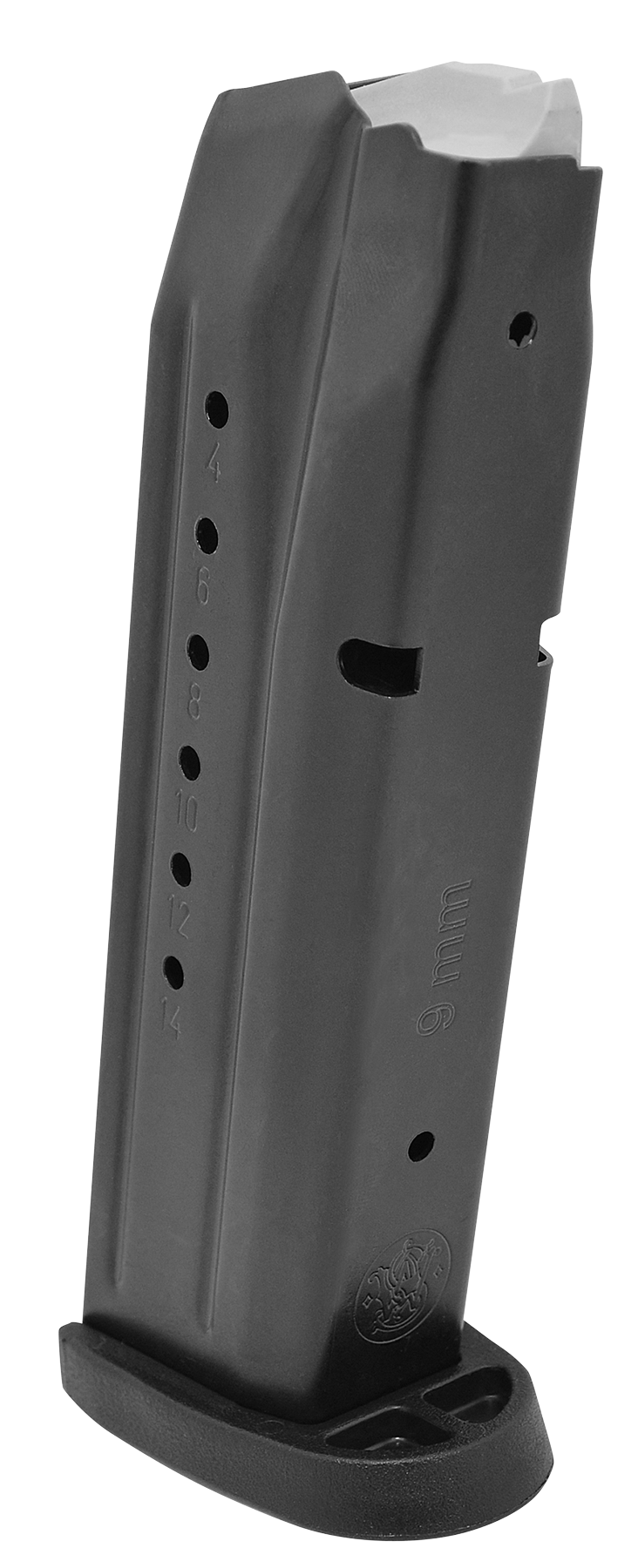 Smith & Wesson M&P 9mm Luger 15-Rd Blued Steel Pistol Magazine