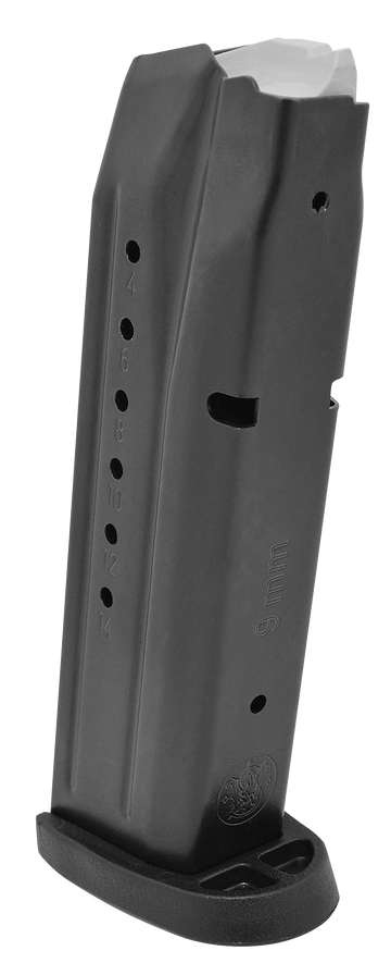 Smith & Wesson M&P 9mm Luger 15-Rd Blued Steel Pistol Magazine