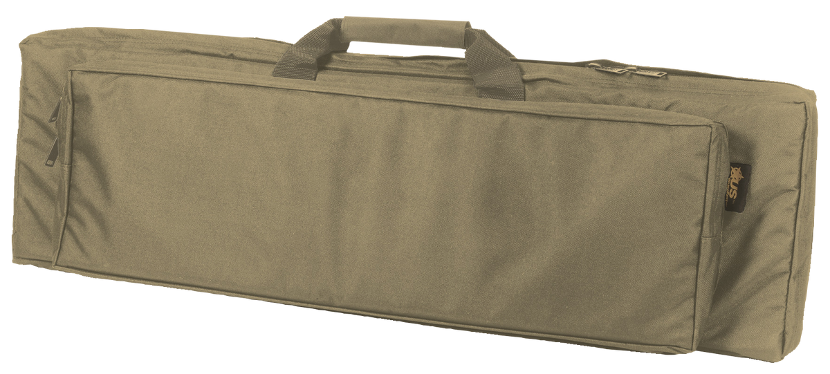 US PeaceKeeper P40036 RAT Tactical Rifle Case 36" Tan 600D Polyester - Lockable, Padded