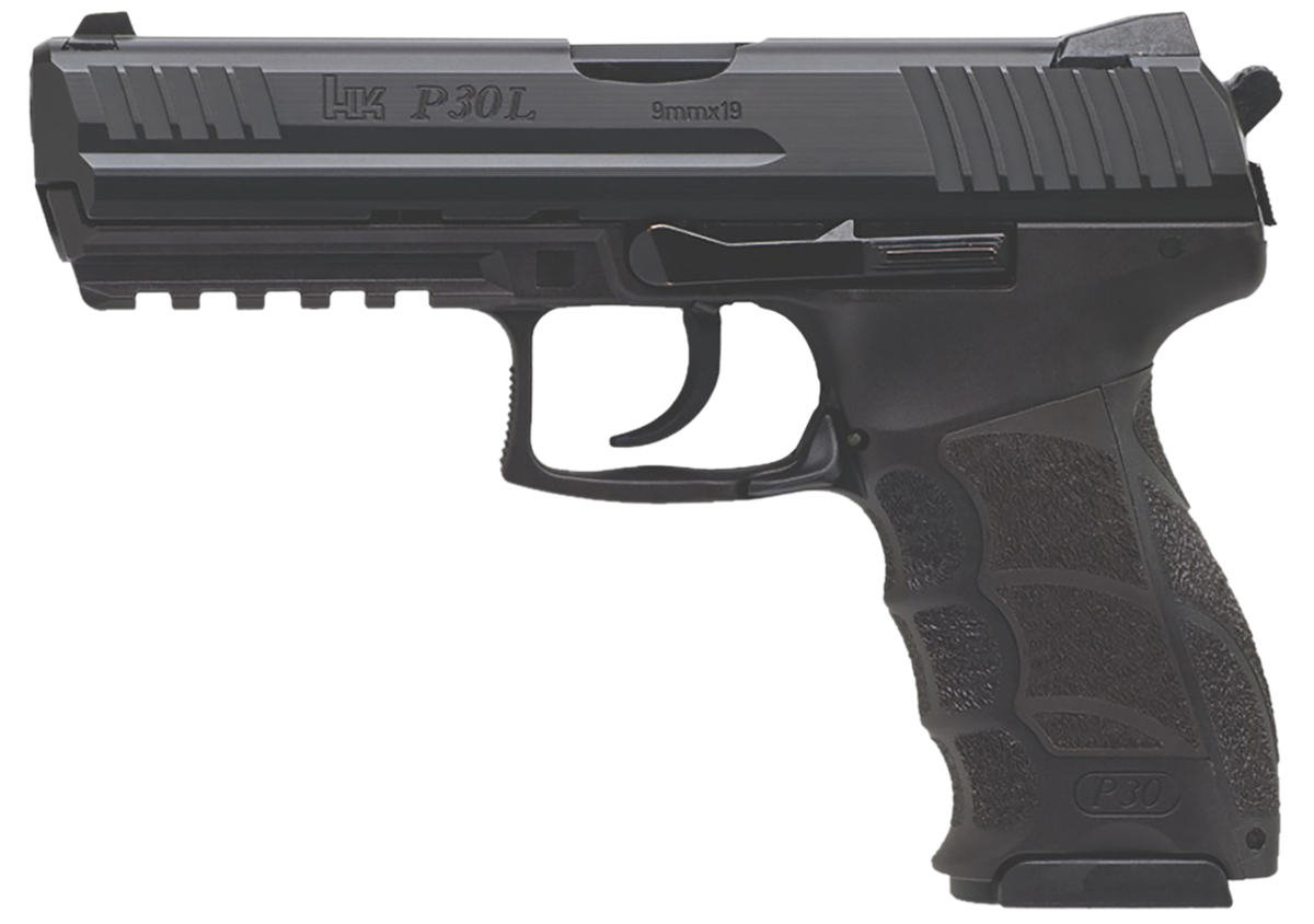 HK P30L V3 9mm Luger 4.45" 17+1/20+1 DA/SA Semi-Auto Pistol