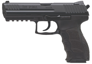 HK P30L V3 9mm Luger 4.45" 17+1/20+1 DA/SA Semi-Auto Pistol