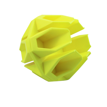 Birchwood Casey Ground Strike Hex Ball 6" Yellow Pistol/Rifle Reactive Target