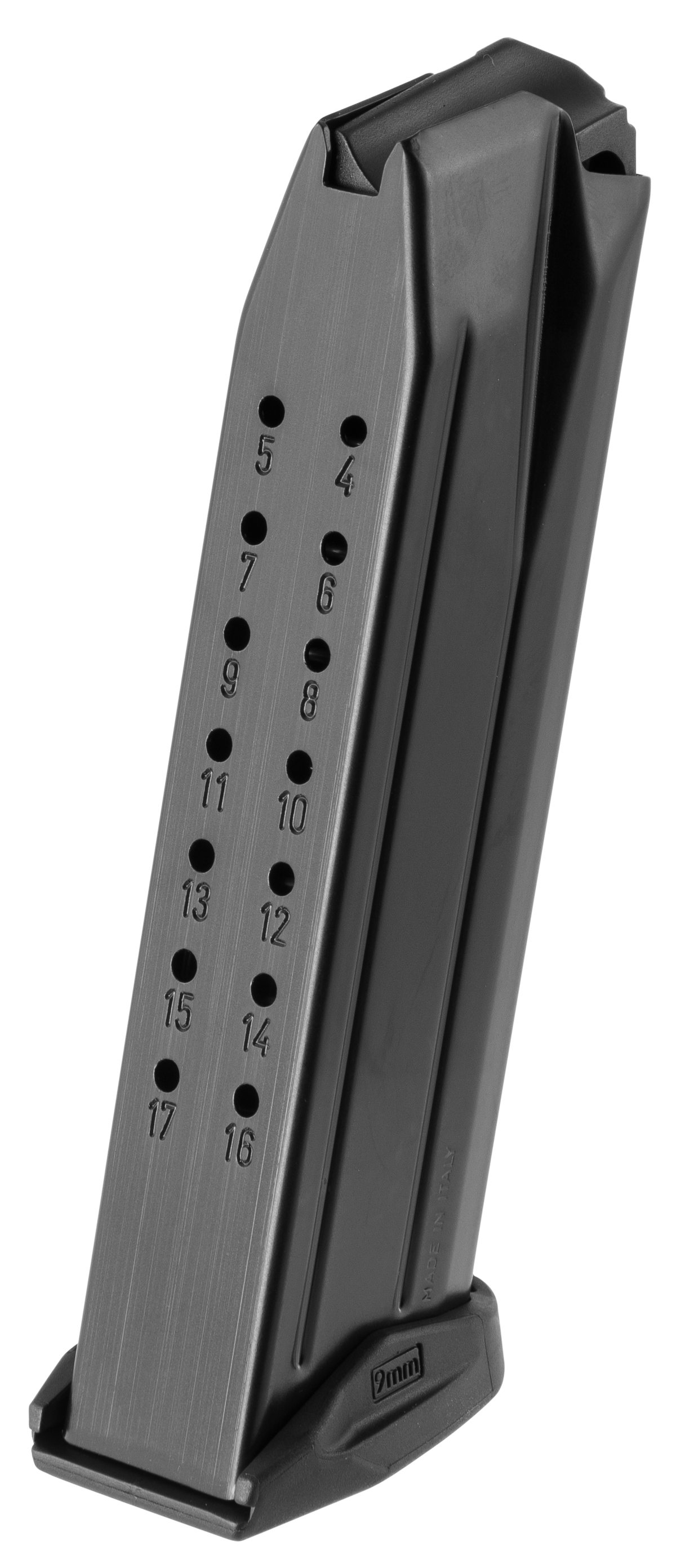 IWI US MAS917 MASADA 9mm Luger 17rd Black Steel Pistol Magazine