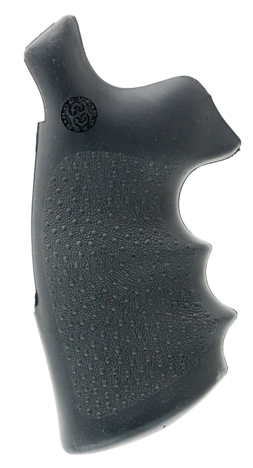 Hogue 25002 Conversion Monogrip Black Rubber Finger Grooves S&W N-Frame Round Butt