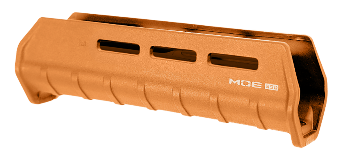 Magpul Industries MOE M-LOK Shotgun Forend Mossberg 590/590A1 12 Gauge Polymer - Orange