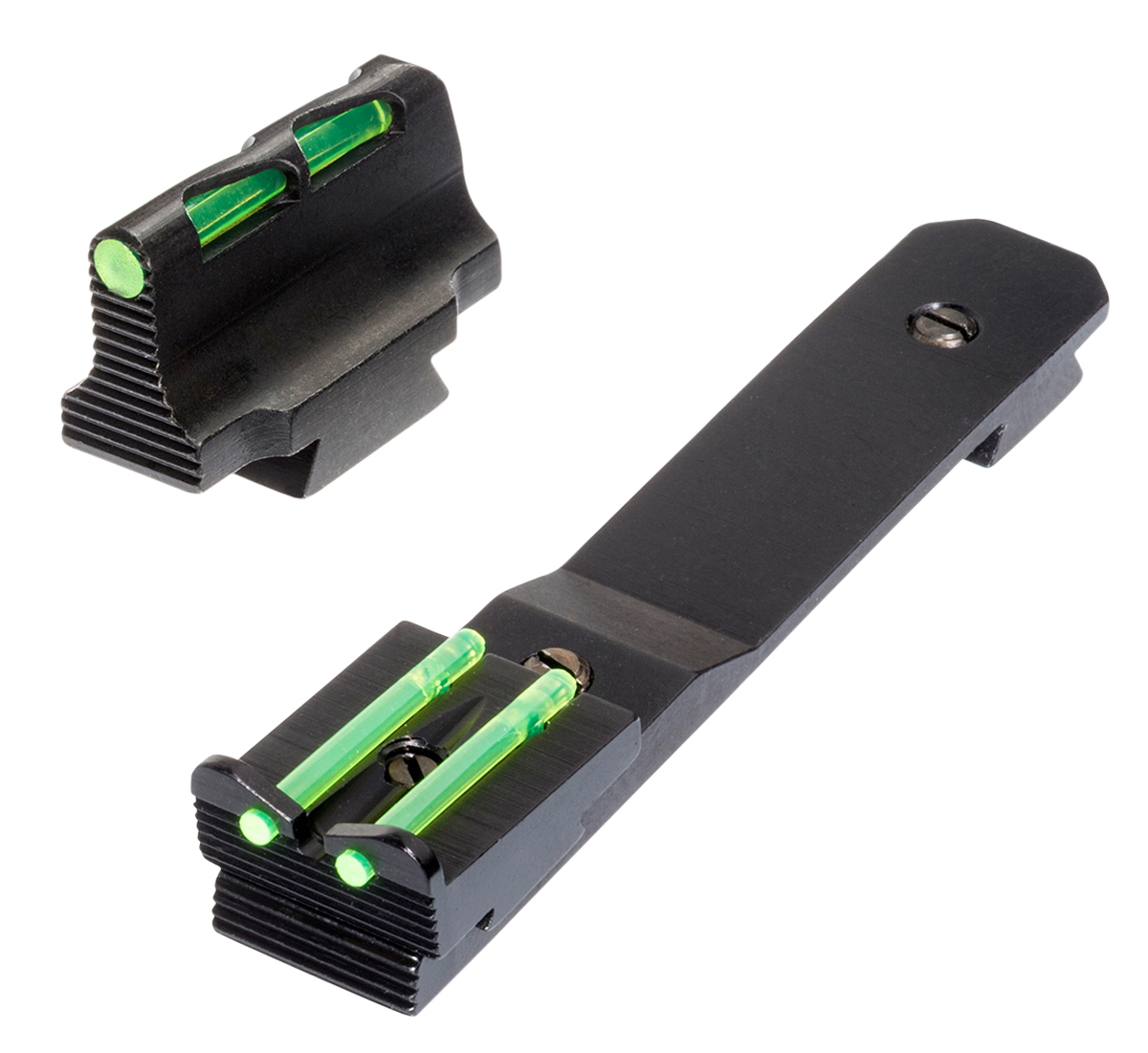 Hiviz LiteWave HHVS450 Henry Rifle Sight Set Interchangeable LitePipe Black