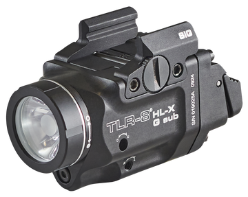 Streamlight TLR-8 HL-X G Sub USB 1000 Lumen Pistol Light w/Green Laser - Sig P365/XL