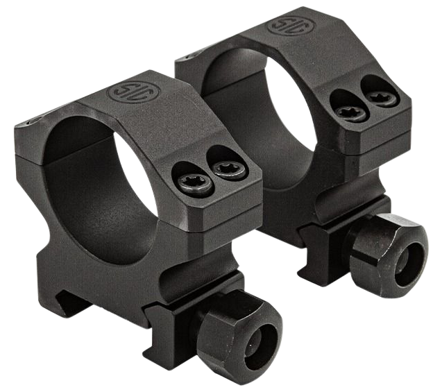 Sig Sauer Electro-Optics Alpha 1 35mm High 2.21" 0 MOA Scope Rings - Matte Black
