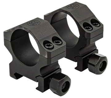 Sig Sauer Electro-Optics Alpha 1 35mm High 2.21" 0 MOA Scope Rings - Matte Black