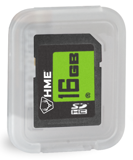 HME 16GB SD Memory Card Class 10 SDHC - Black/Green