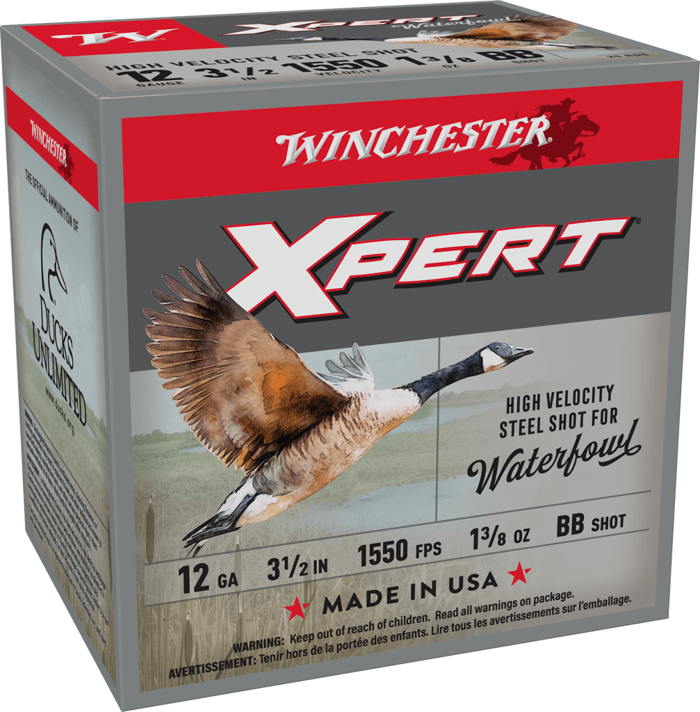 Winchester Ammo Super X Xpert High Velocity 12 Gauge 3.5" 1-3/8 oz BB Shot 25 Rd - Box or Case