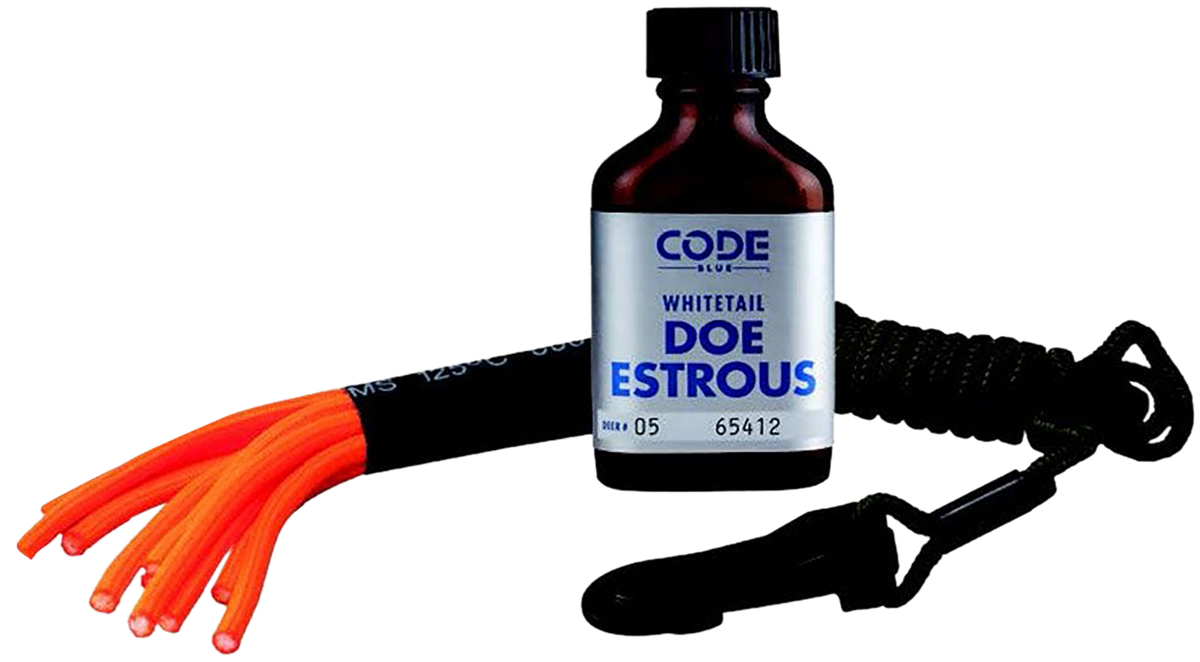Code Blue Doe Estrous Drag System 1 fl oz Deer Attractant Liquid Scent
