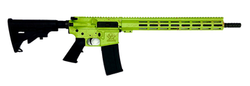 Great Lakes Firearms GL15 223 Wylde 16" 30+1 Semi-Auto Rifle - Zombie Splatter