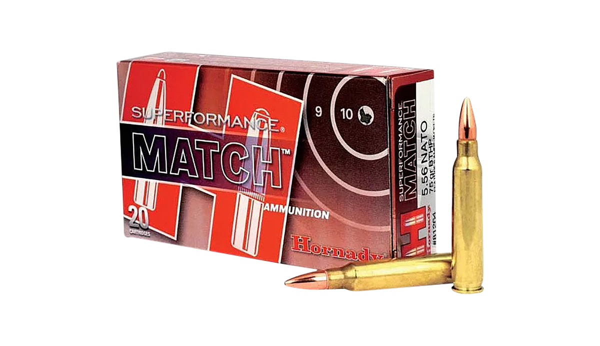 Hornady Superformance Match 5.56x45mm NATO 75gr BTHP - Box or Case