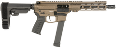 CMMG Banshee MKGS 9mm 8" 33+1 Semi-Auto Pistol - Midnight Bronze