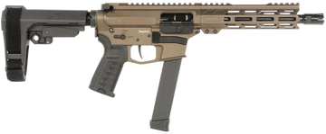 CMMG Banshee MKGS 9mm 8" 33+1 Semi-Auto Pistol - Midnight Bronze