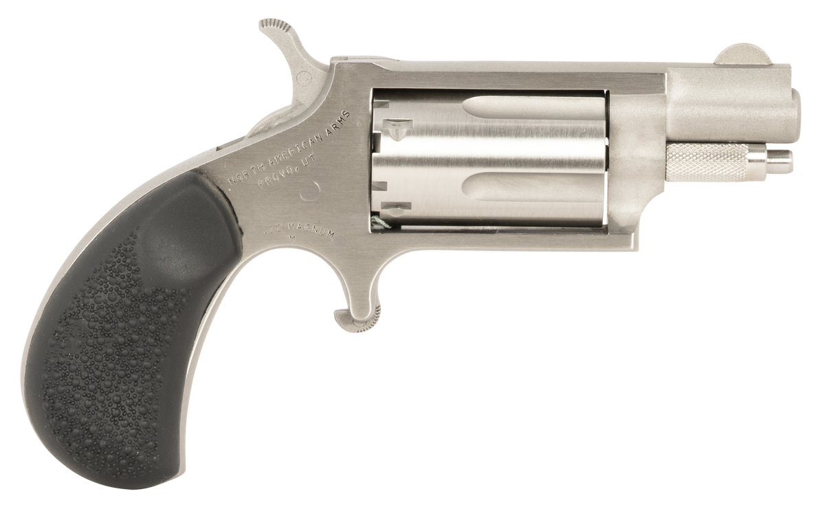 North American Arms Mini-Revolver Carry Combo 22 WMR 1.13" 5-Rd Stainless Steel Revolver