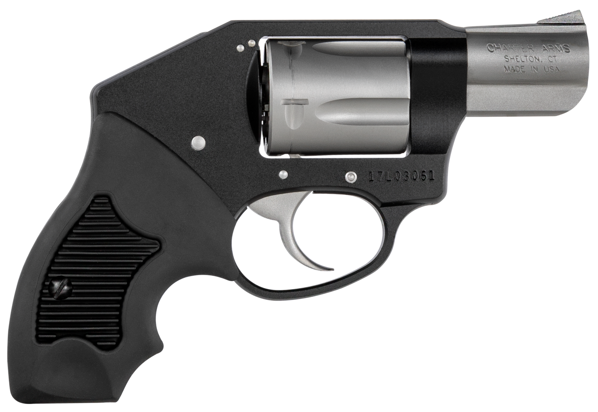 Charter Arms Off Duty 38 Special 2" 5-Shot DA/SA Revolver - Matte Stainless/Black Aluminum