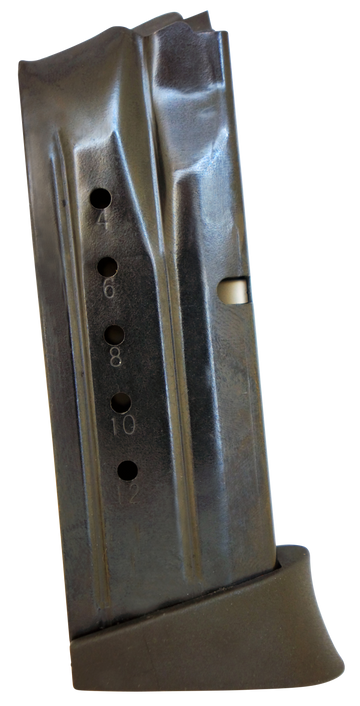 ProMag SMIA15 9mm Luger 12rd S&W M&P Compact Blued Steel Magazine