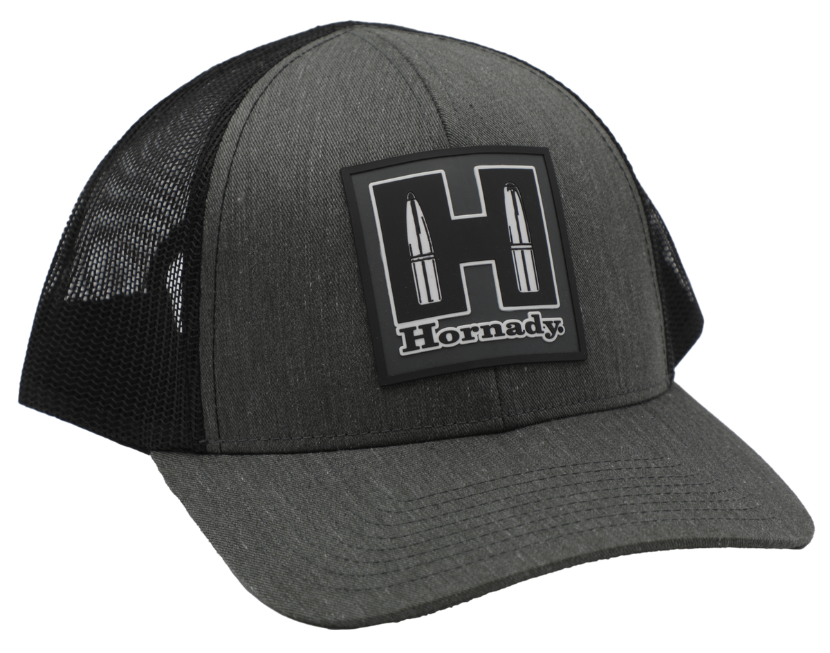 Hornady Mesh Cap Gray/Black Structured OSFA Adjustable Snapback Hat