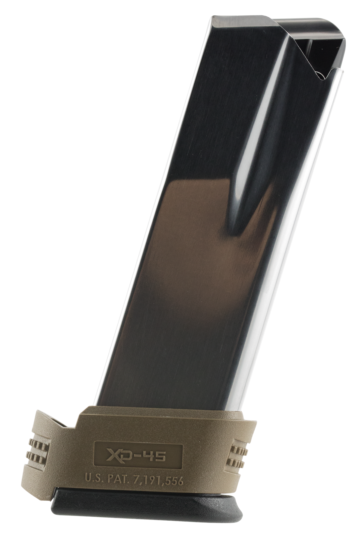 Springfield Armory XD Compact 45 ACP 13rd Stainless Steel Magazine - Dark Earth Sleeve