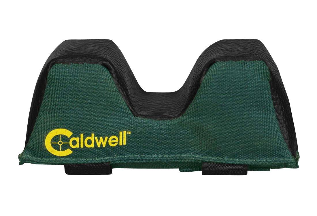 Caldwell Universal Front Rest Bag Filled Green/Black 600D Polyester Leather Padding