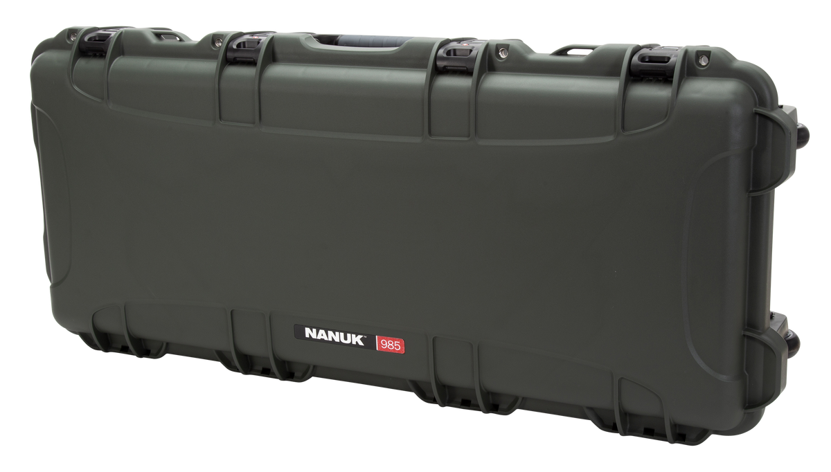 Nanuk 985 36" Olive Resin Rifle/Takedown Shotgun Case
