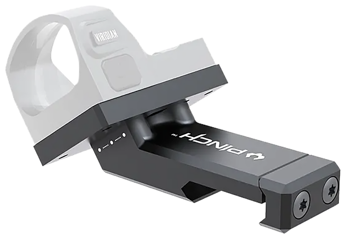 Viridian PINCH Adjustable 35 Degree Offset Optic Mount - Docter/FastFire/Venom Footprint - Black Anodized