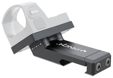 Viridian PINCH Adjustable 35 Degree Offset Optic Mount - Docter/FastFire/Venom Footprint - Black Anodized