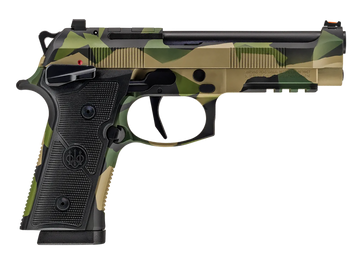 Beretta 92XI SAO 9mm Luger 4.7" 15+1 Semi-Auto Pistol - Splinter Camo Cerakote