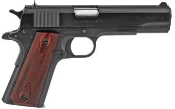 Colt Mfg 1911 Government 38 Super 5" 9+1 Semi-Auto Pistol - Blued, National Match Barrel