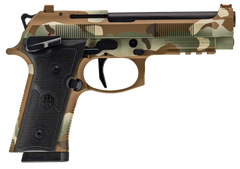 Beretta 92XI SAO 9mm Luger 4.7" 18+1 Semi-Auto Pistol - MultiCam Cerakote