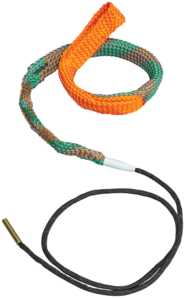 Hoppes BoreSnake Viper 40/41 Cal Pistol Bore Cleaner Rope - Bronze Bristle