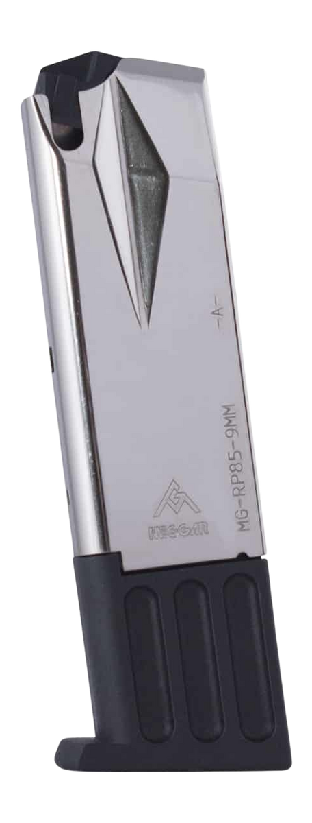 Mec-Gar Ruger P85/P89 9mm Luger 10-Rd Nickel Pistol Magazine