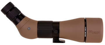 Sig Sauer Electro-Optics OSCAR8 27-55x 80mm Angled Spotting Scope - Flat Dark Earth Rubber Armor